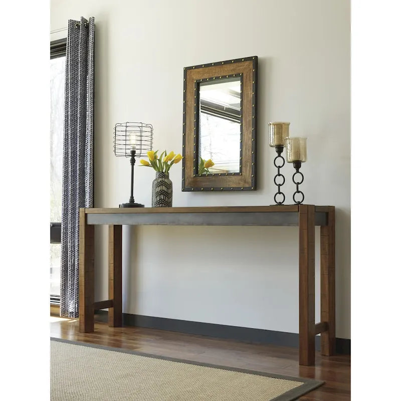 Signature Design by Ashley Gunnar Brown Long Counter Table