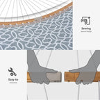 Hamac d'extérieur 2 places avec support et oreiller