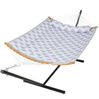 Hamac d'extérieur 2 places avec support et oreiller