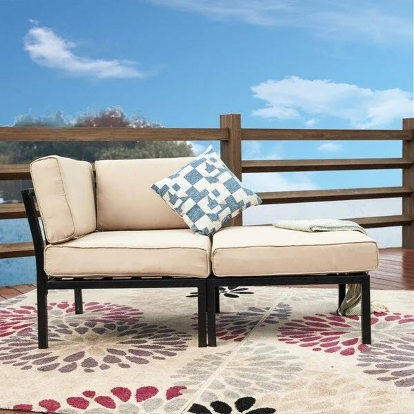 Canapé d'angle d'extérieur 2 pièces PATIO FESTIVAL