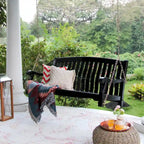 Cambridge Casual Lyon Mahogany Wood Porch Swing