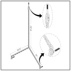 Balançoire de porche en bois d'acajou - Balançoire extérieure résistante aux intempéries - Capacité de 227 kg - Chaînes et accessoires inclus