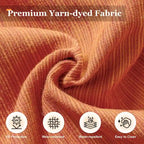 Ensemble de salon de jardin 7 pièces en résine tressée avec foyer extérieur - Table basse solaire à DEL - Résistant aux UV - Coussins d'assise profonds