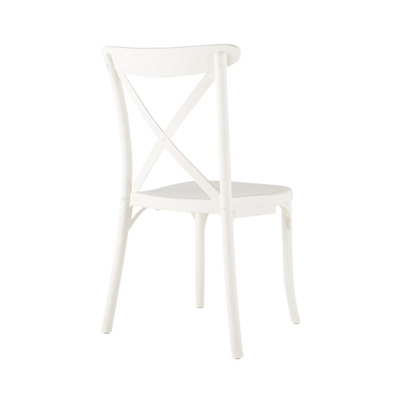 Chaises d'extérieur Xenia en résine plastique (lot de 2)