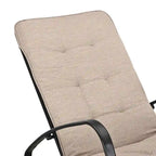 Fauteuil à bascule d'intérieur et d'extérieur Patio Festival avec coussin