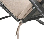 Fauteuil à bascule d'intérieur et d'extérieur Patio Festival avec coussin